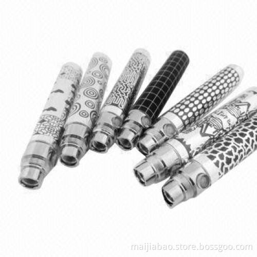 2013 Most Fashionable Electronic Cigar Rechargeable Batteries, Various Colors, 650/900/1,100mAh